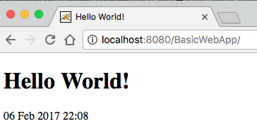 Basic Web App Home